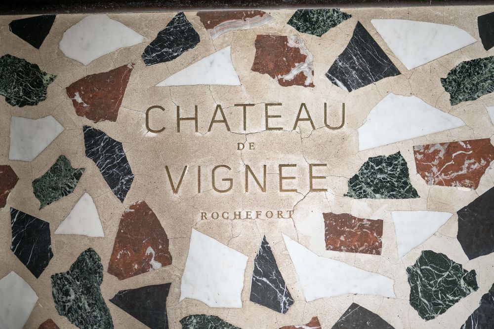 mosaique du chateau de vignée