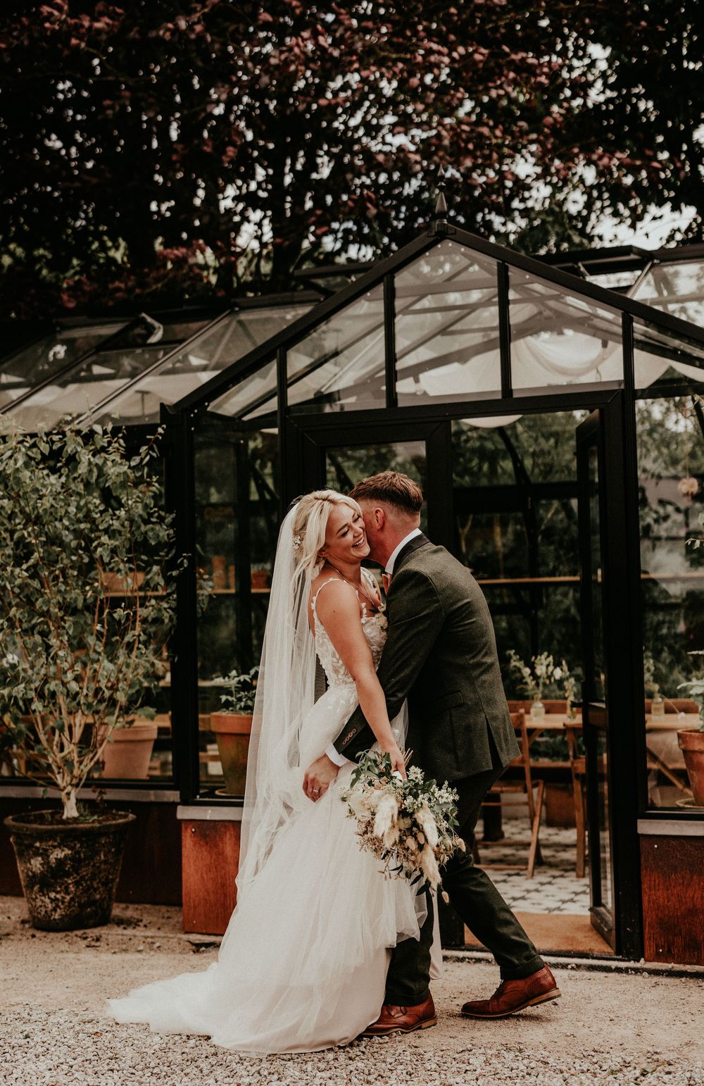 A Joyful, Intimate Elopement at The Cornish Place by Olivia Rossi Photography. Cornish-Place-Woodshed-Cornish-Place-elopement-meadow
