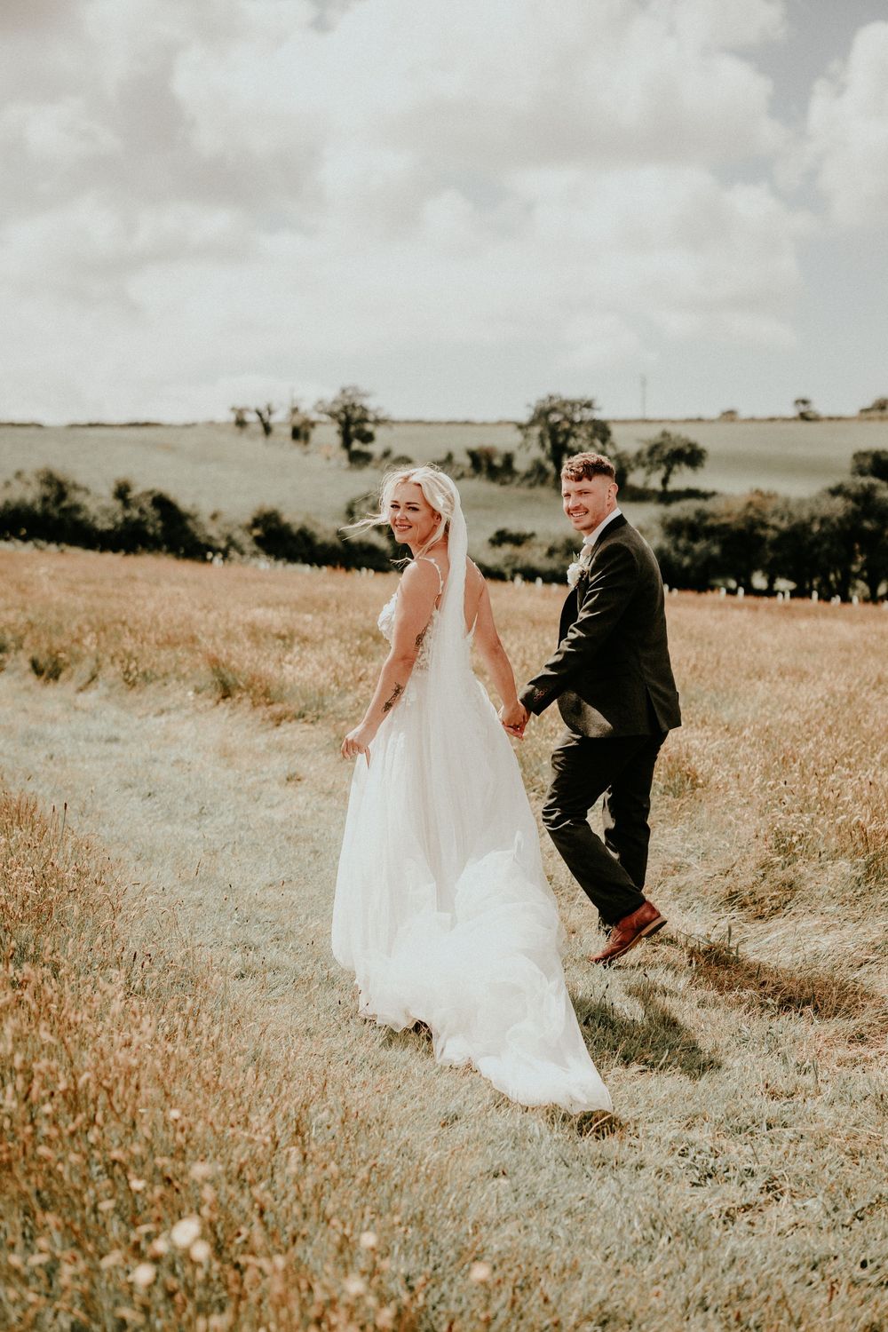 A Joyful, Intimate Elopement at The Cornish Place by Olivia Rossi Photography. Cornish-Place-Woodshed-Cornish-Place-elopement-meadow
