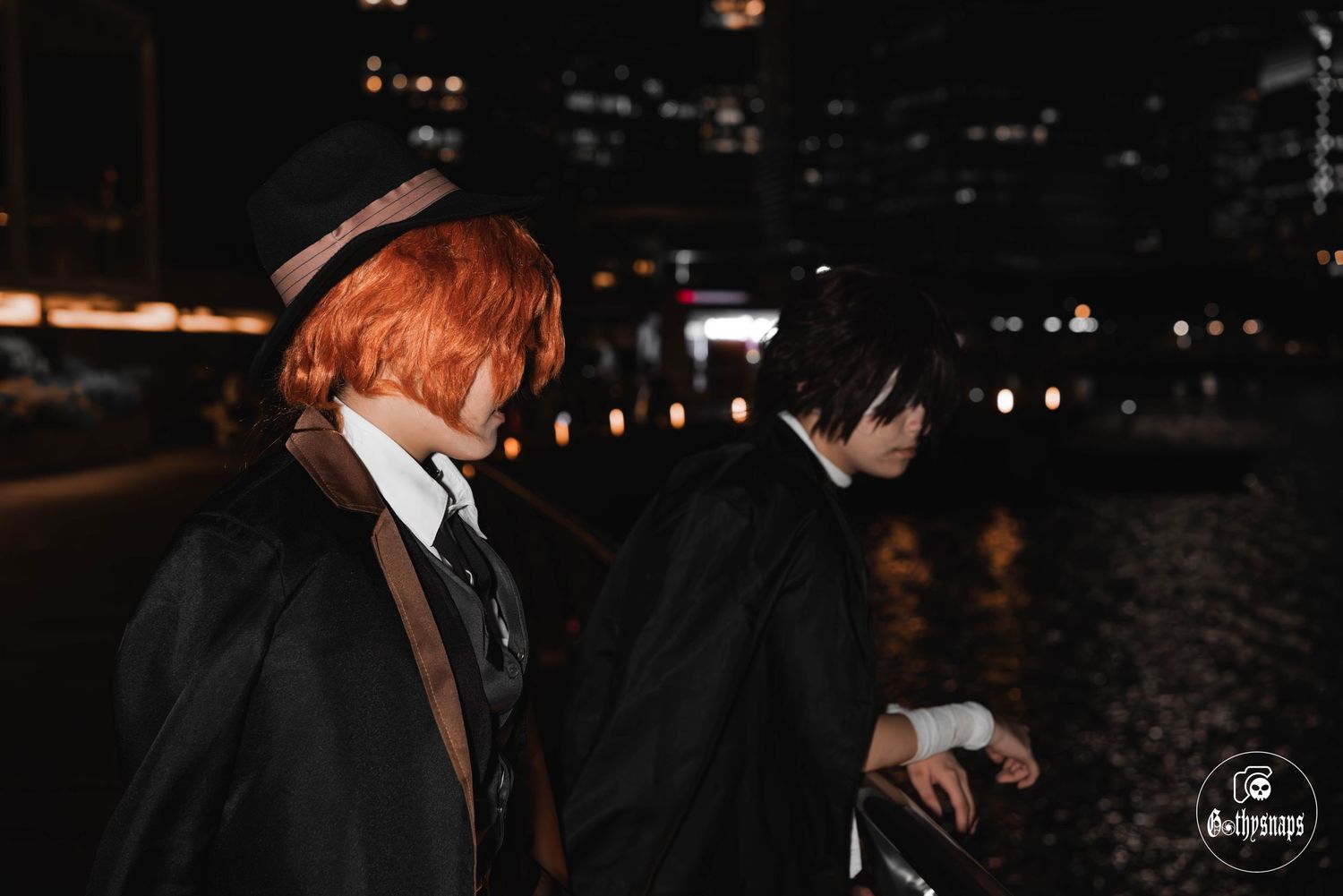 BSD Cosplayer in Marina Bay Sands Singapore having a Photoshoot.