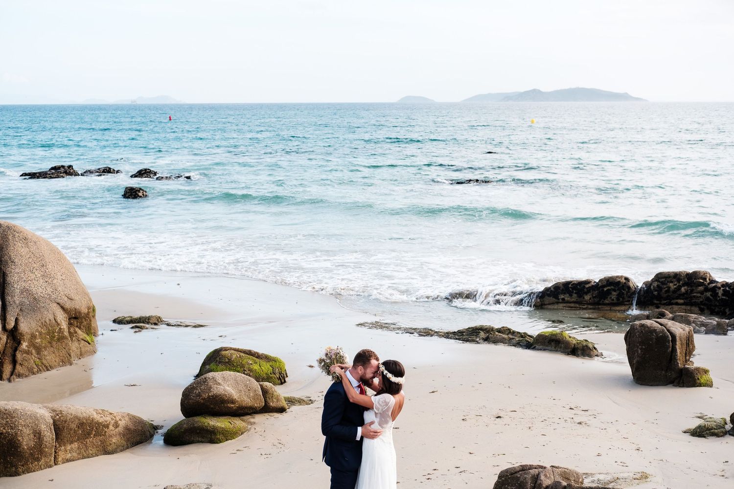 Fotografía de boda en la playa