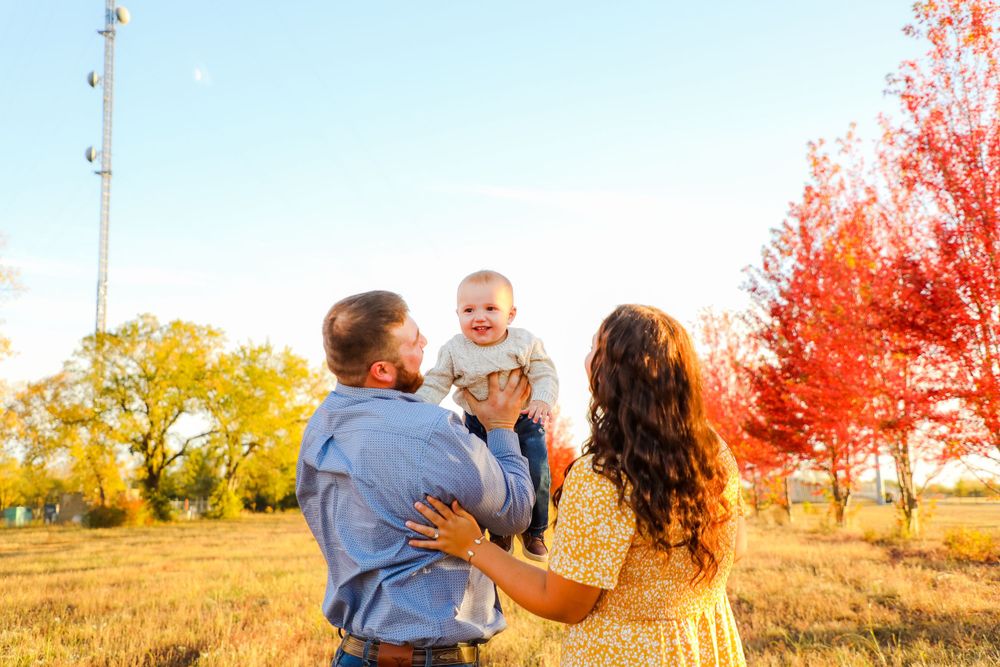 family portrait toddler