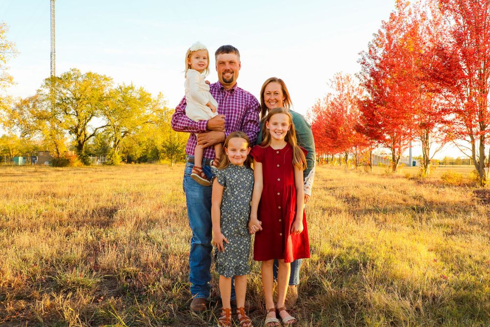 family portrait 3 kids