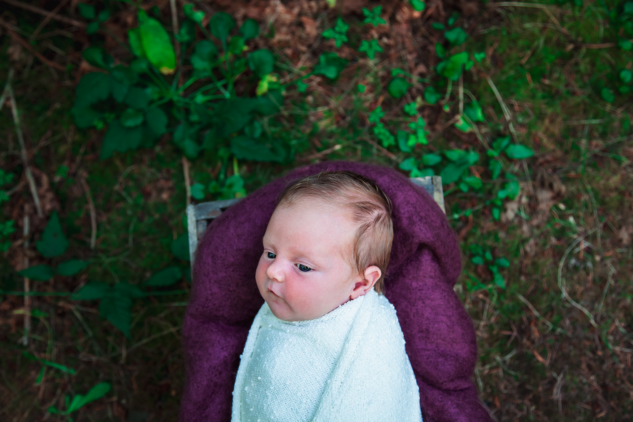 Nanaimo Outdoor Newborn Photography - Little Ginger Photography in Nanaimo, BC on Vancouver Island. Newborn Photographer in Nanaimo BC.