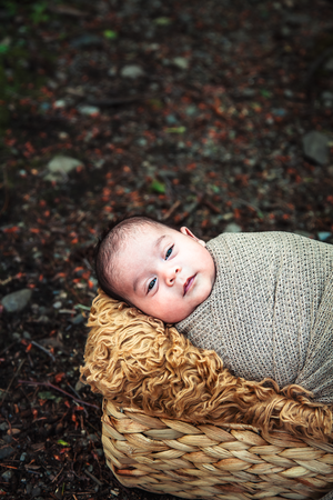 Nanaimo Outdoor Newborn Photography - Little Ginger Photography in Nanaimo, BC on Vancouver Island. Newborn Photographer in Nanaimo BC.