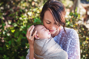 Nanaimo Outdoor Newborn Photography - Little Ginger Photography in Nanaimo, BC on Vancouver Island. Newborn Photographer in Nanaimo BC.