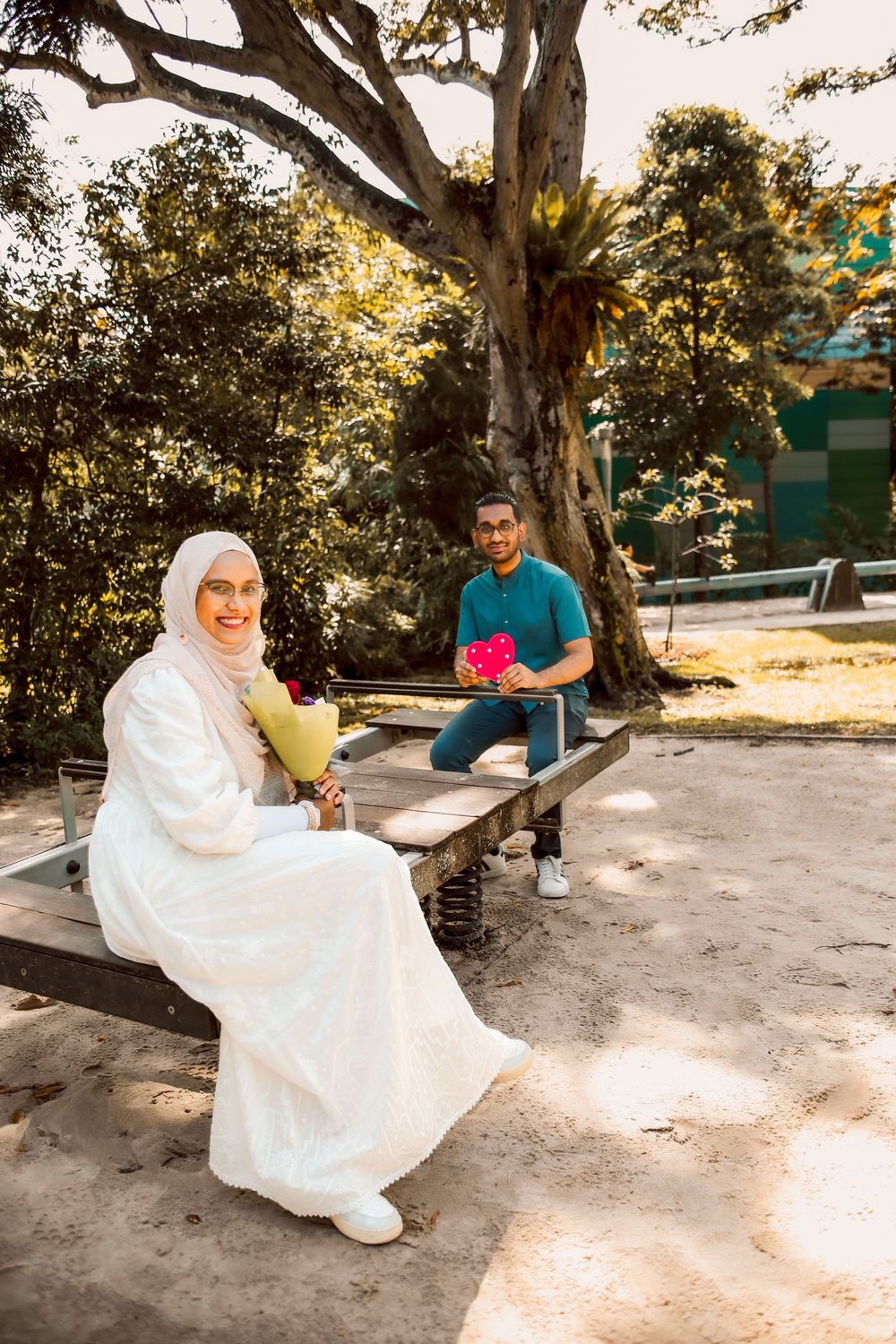 Proposal shoot at Singapore Fort Canning Park