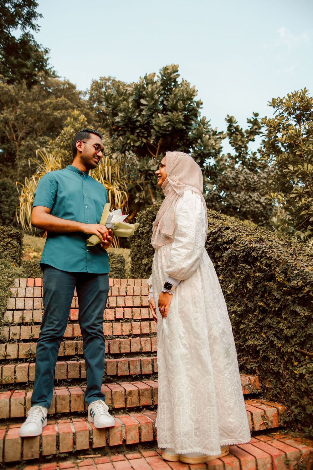 Proposal shoot at Singapore Fort Canning Park