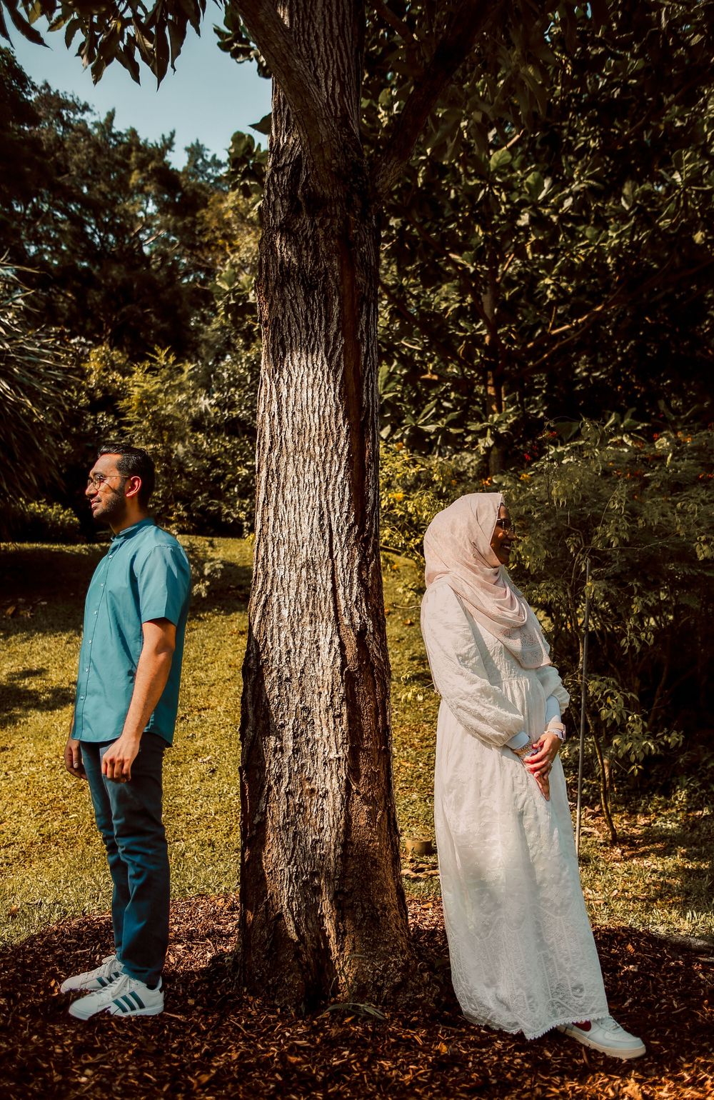 Proposal shoot at Singapore Fort Canning Park