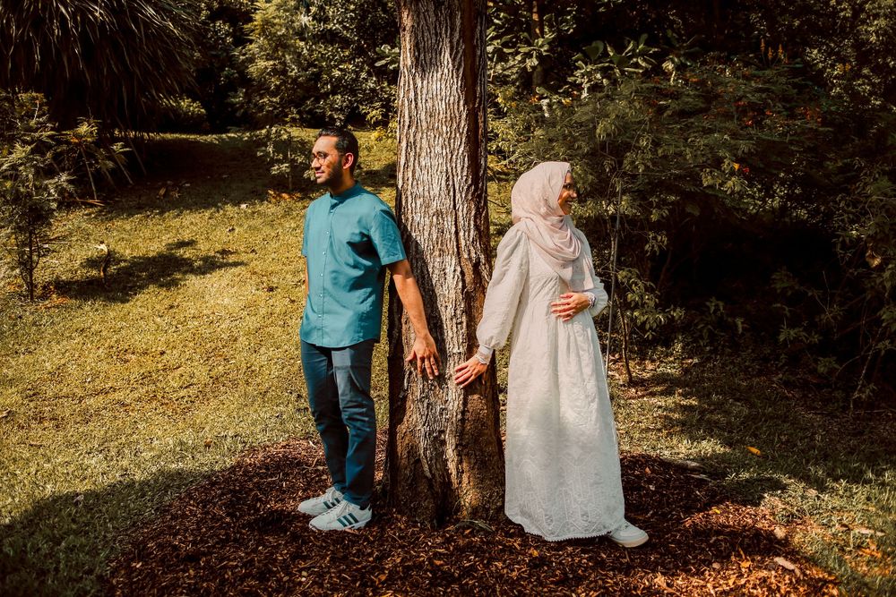 Proposal shoot at Singapore Fort Canning Park