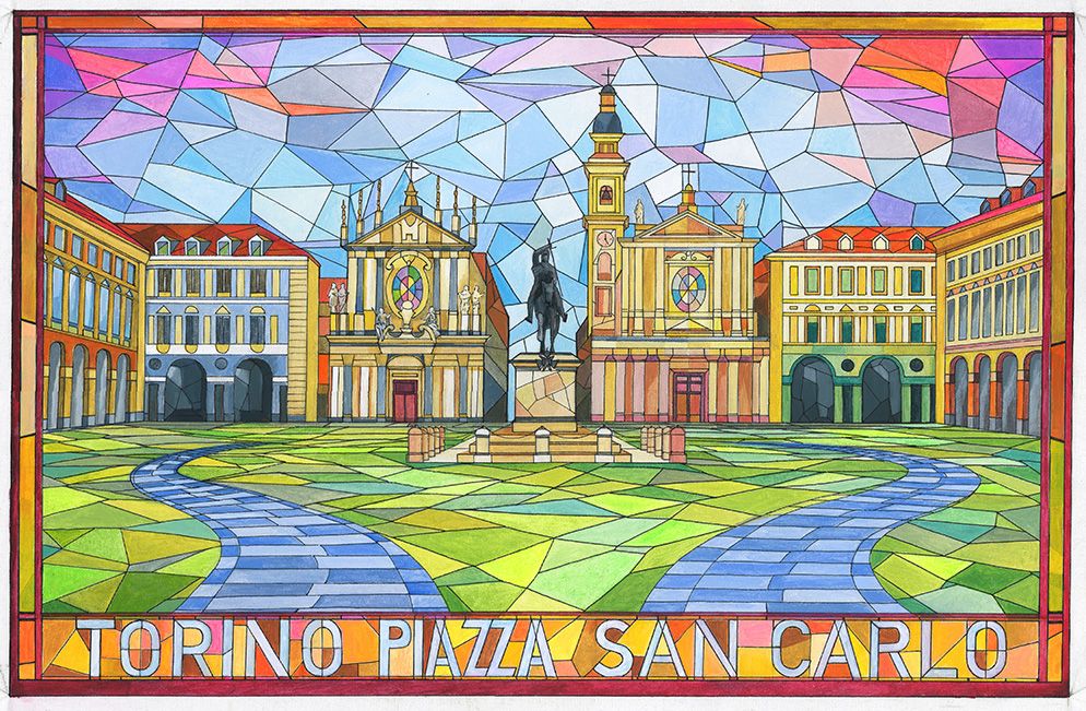 Serie dedicata ai luoghi simbolo della città di Torino