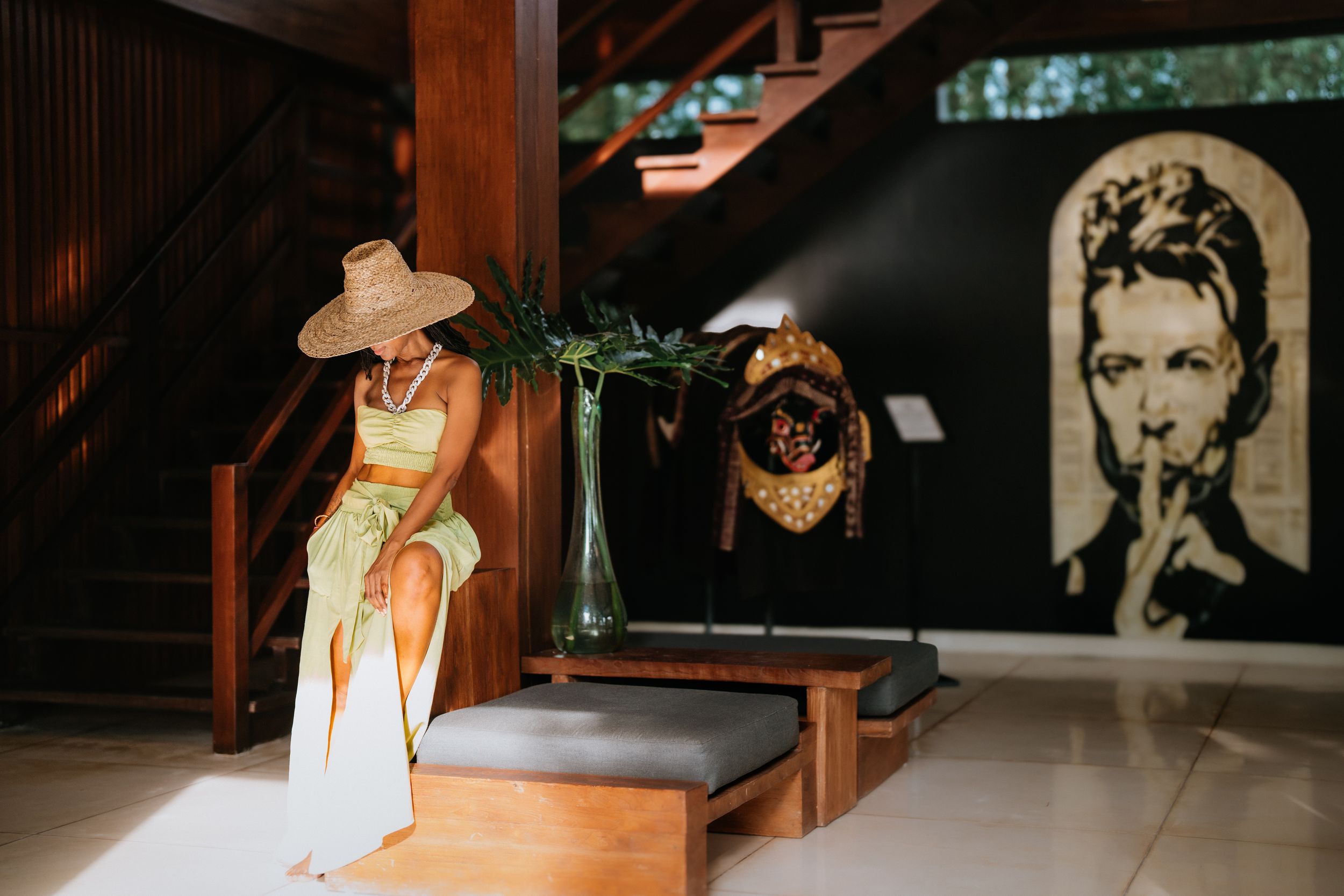 Solo lifestyle photography in Bali at Soulshine