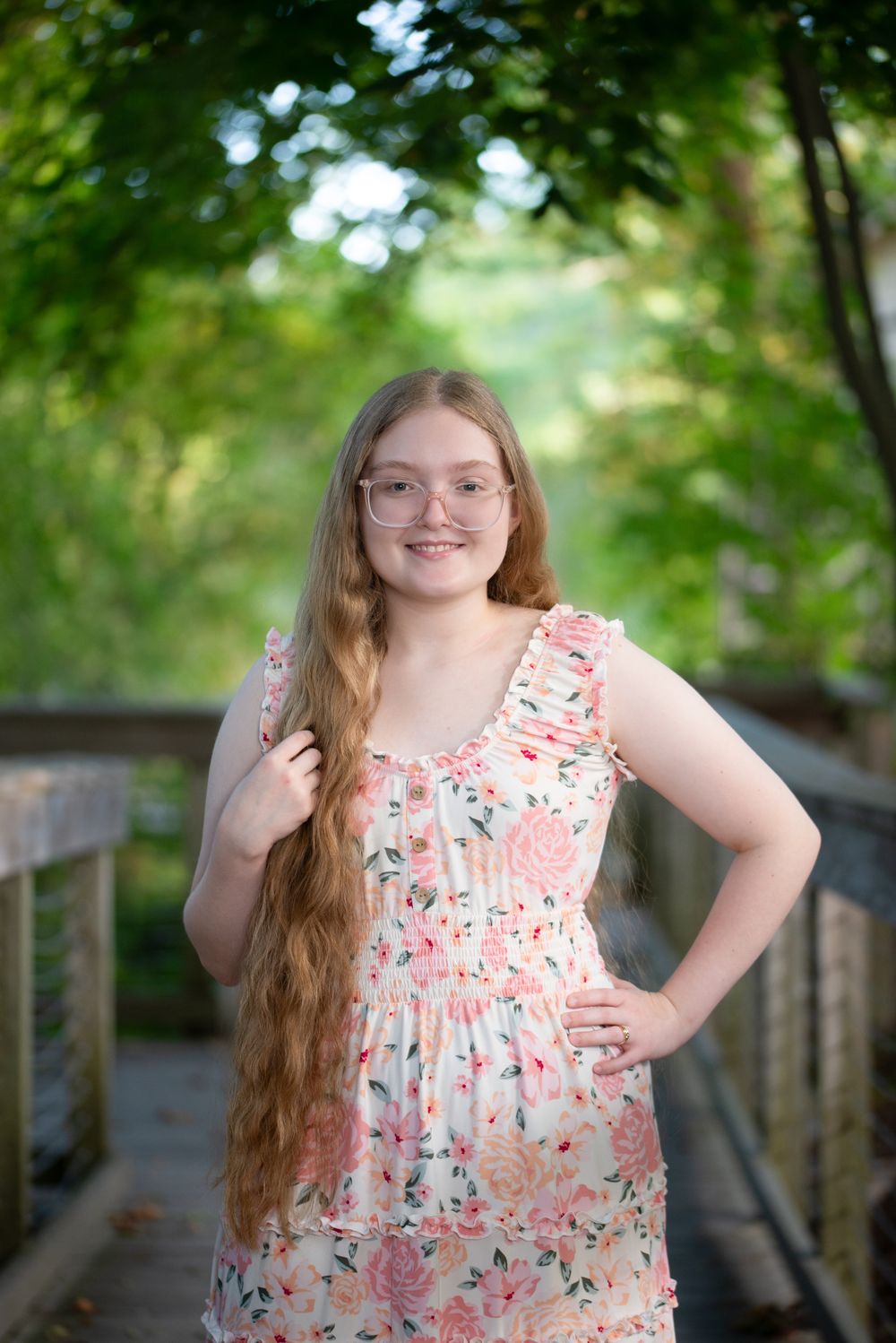 High school teenage girl Senior Portrait taken at Blue Hills Reservation in Milton MA on Boston’s South Shore with Leah Ramuglia Photography