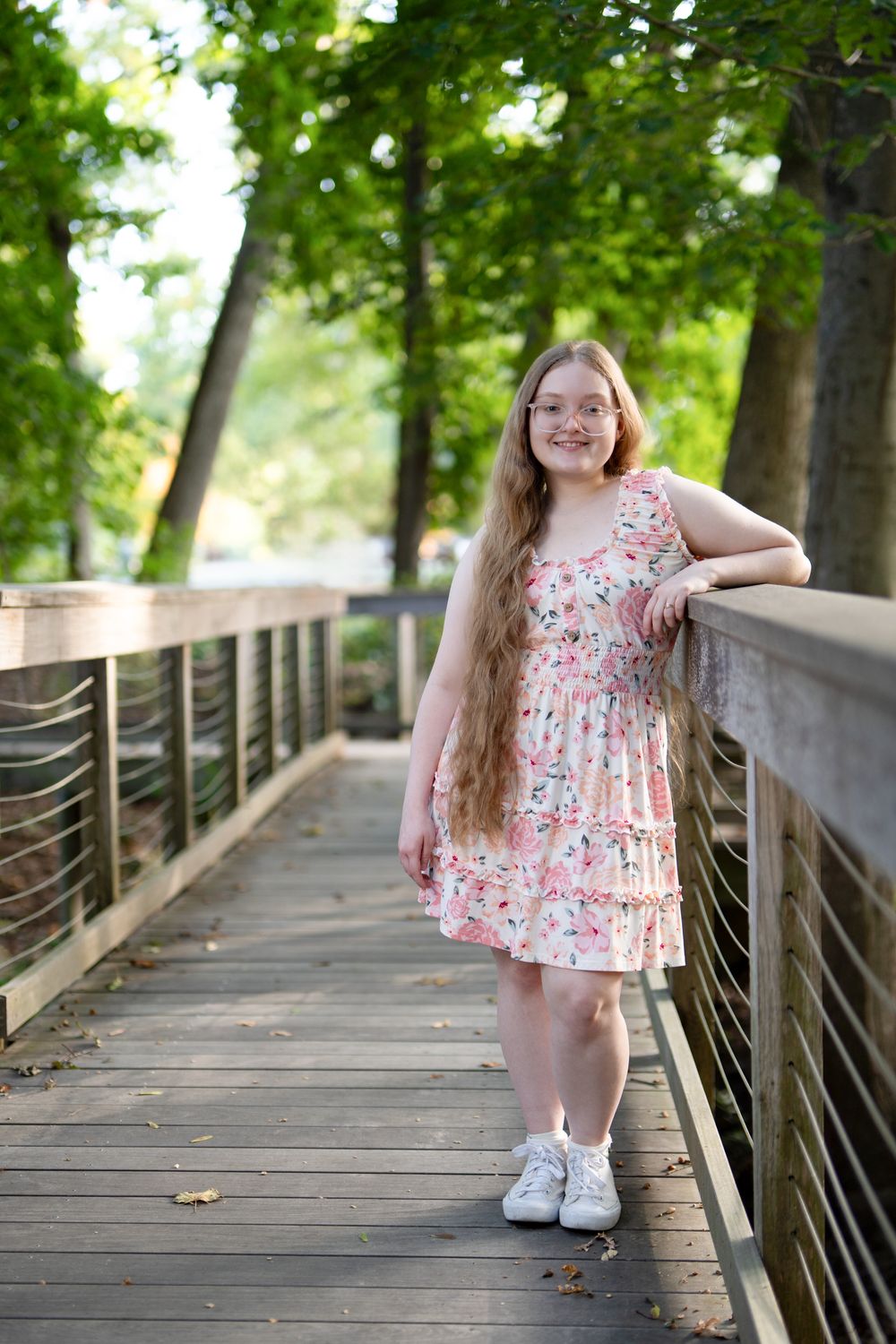 Senior Portraits at Blue Hills Reservation in Milton MA with Leah Ramuglia Photography and South Shore fall foliage Boston