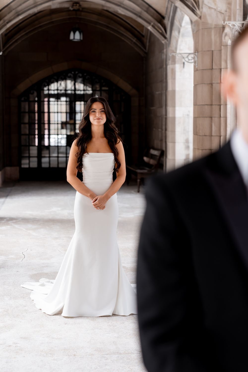 Knox College bride wedding photos