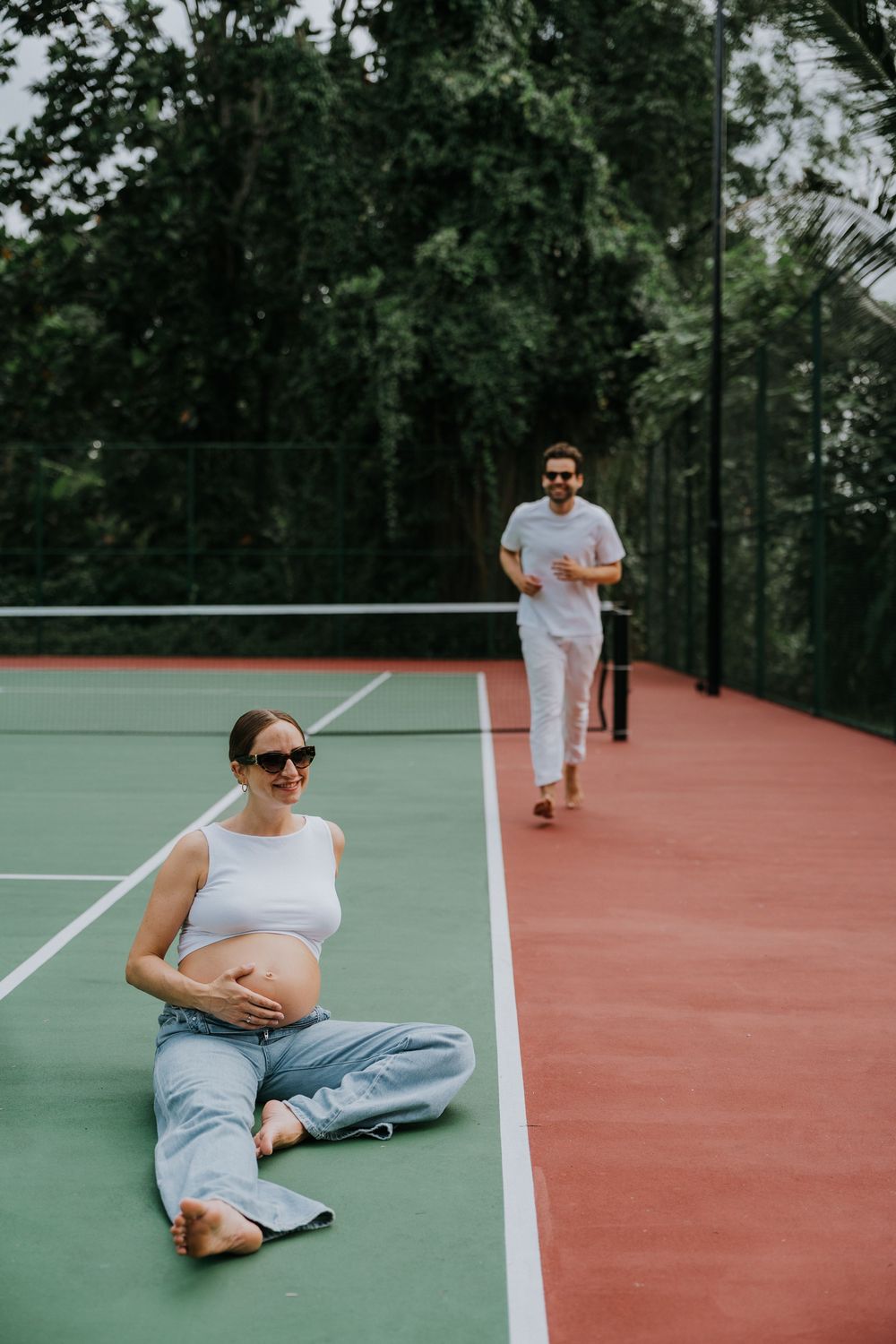 Maternity photoshoot at Tanah Gajah Ubud, Bali