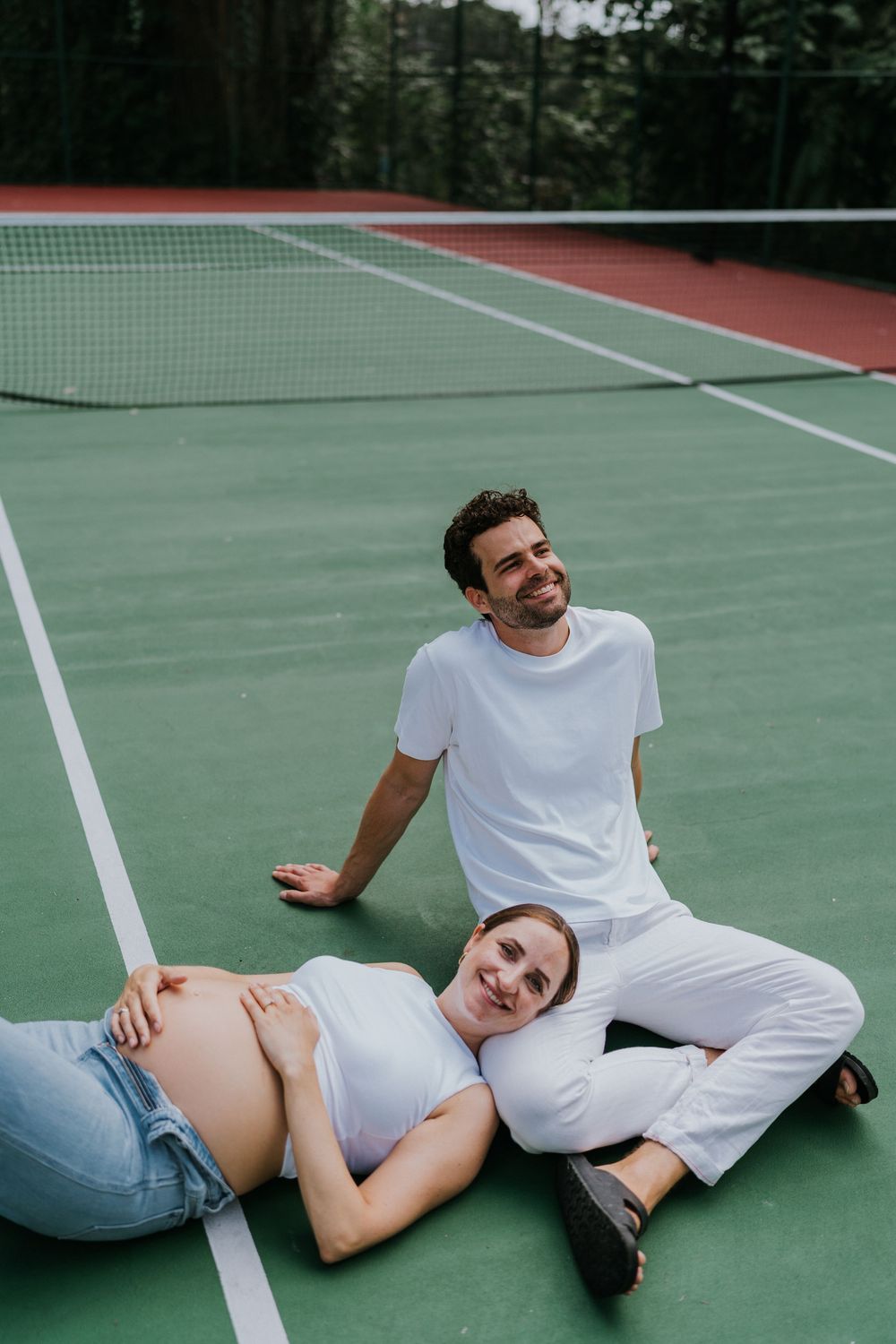 Maternity photoshoot at Tanah Gajah Ubud, Bali