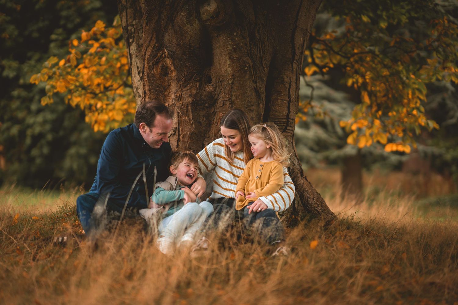 Family shoot in the forest by The Grizzly Forager Studio