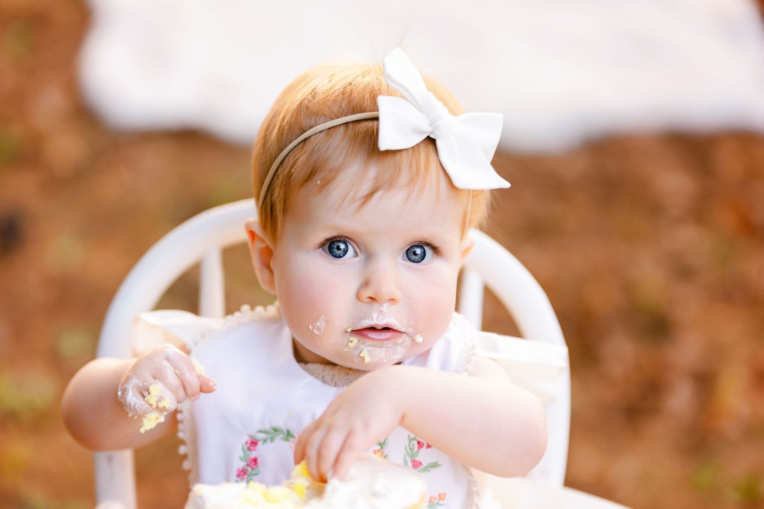 baby in highchair. Greenville sc newborn photographer, Easley sc newborn photographer, Upstate sc newborn photographer