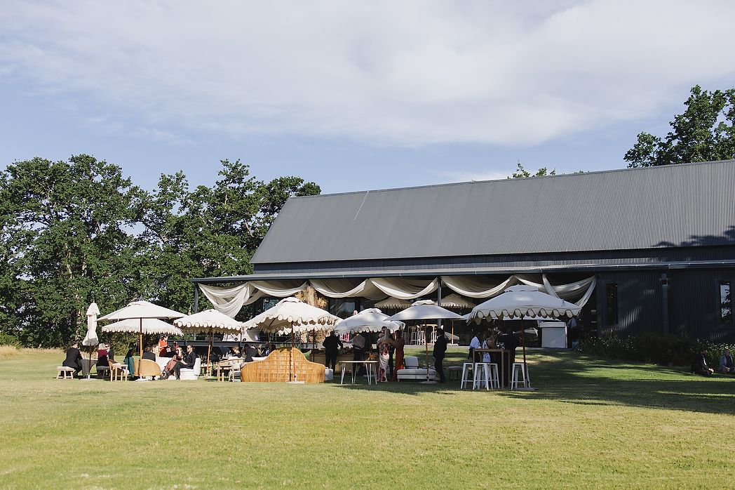 Wide landscape view of Plaisir Wine Estate in the Cape Winelands.