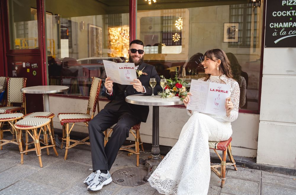 mariage au marais Paris photo de mariage  café la perle
photographe mariage yvelines
photographe mariage poissy 
photographe mariage paris
