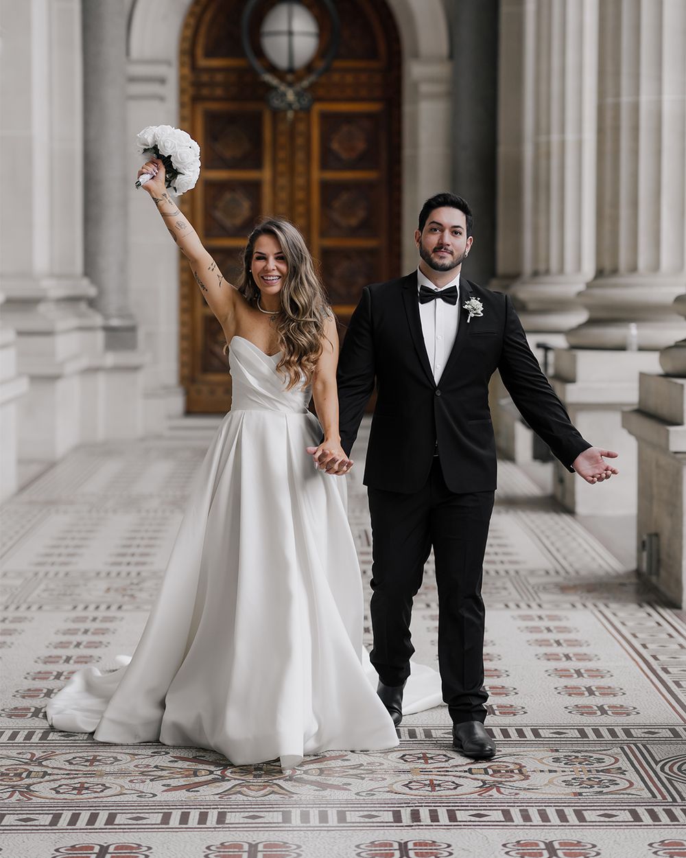 Melbourne's premier wedding photographer blending timeless elegance with modern romanticism. Melbourne parliament house wedding photography