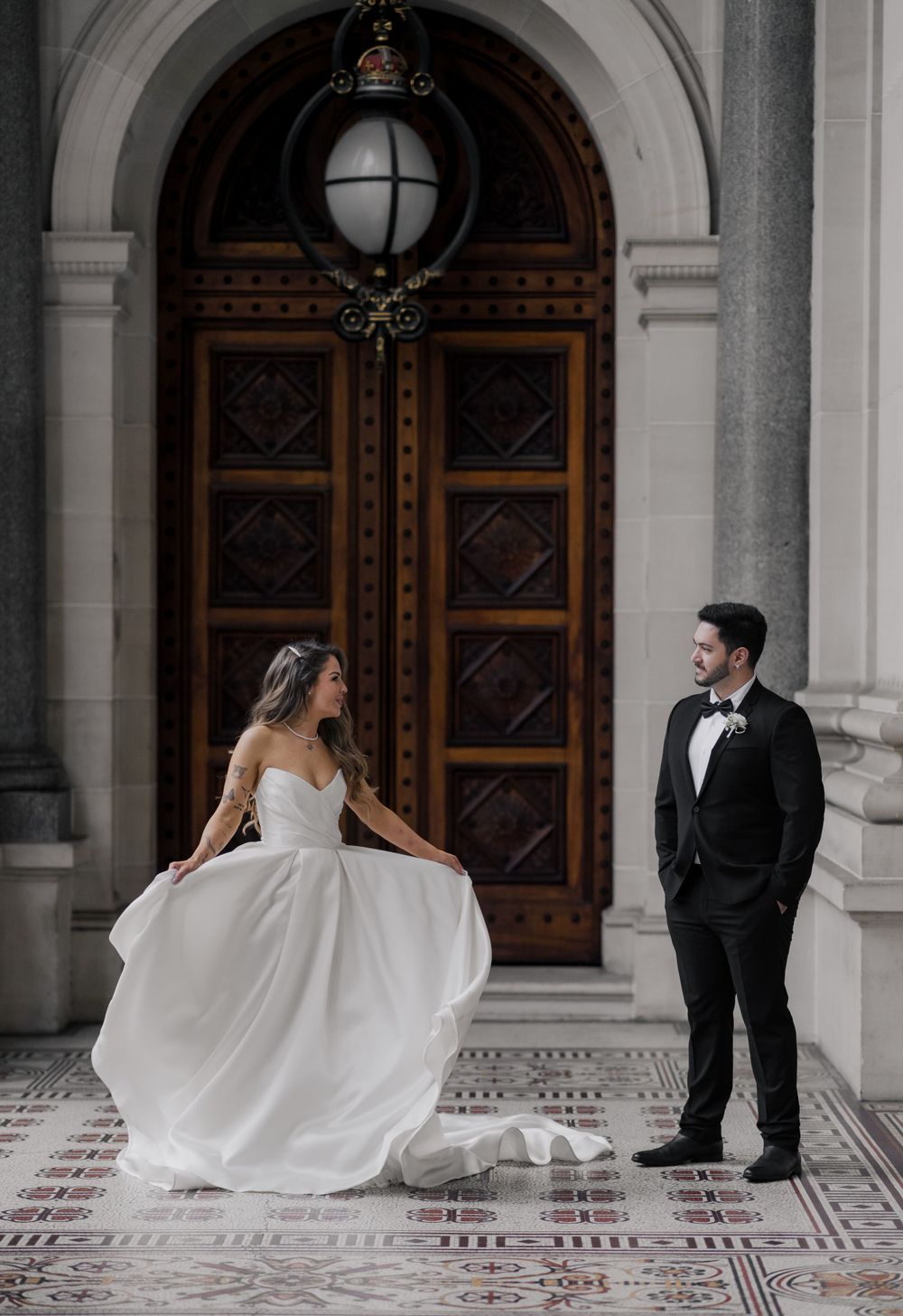 Melbourne's premier wedding photographer blending timeless elegance with modern romanticism. Melbourne parliament house wedding photography