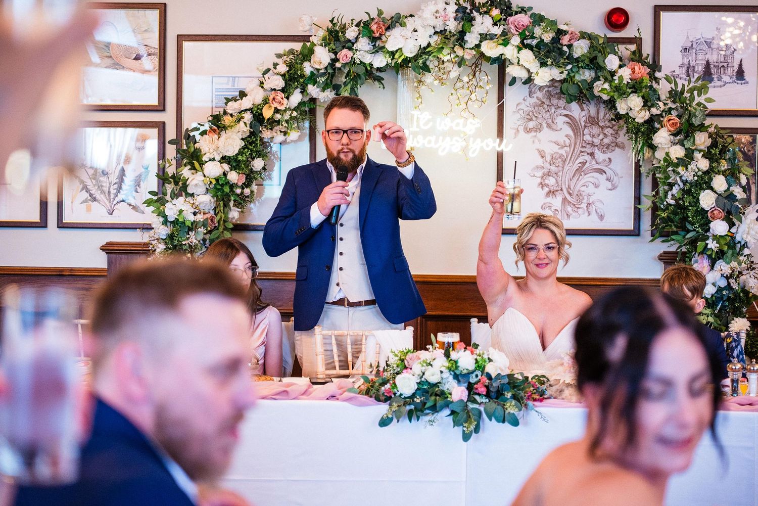 Natural and relaxed budget-friendly wedding photography at The Crows Nest, The Waterfront, Barton Marina