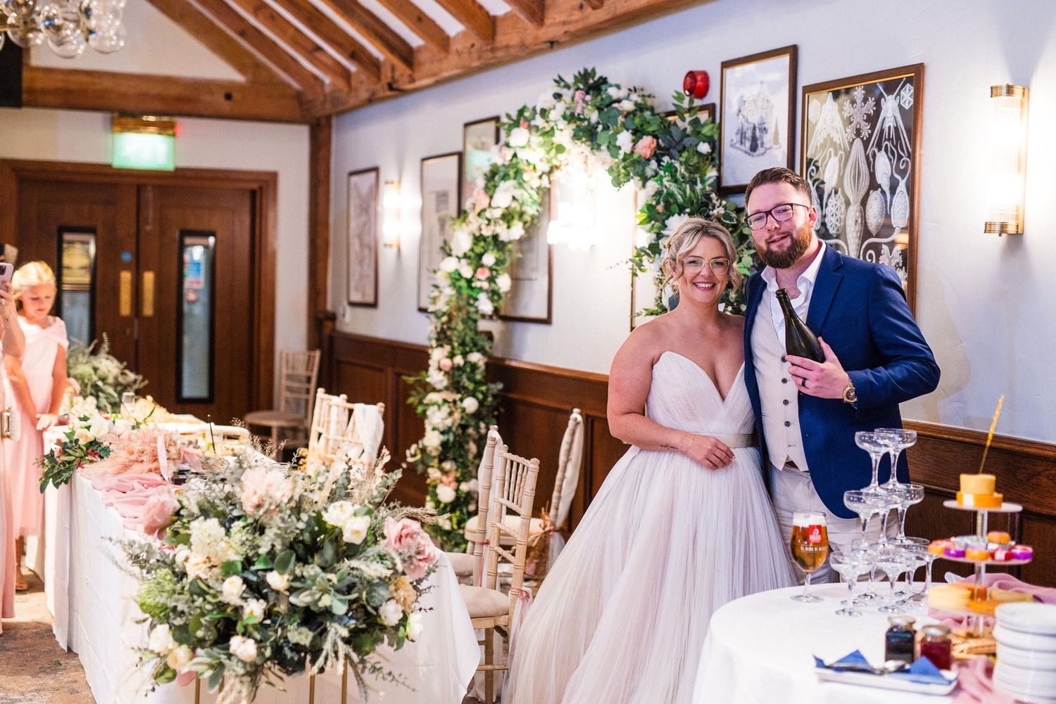 Natural and relaxed budget-friendly wedding photography at The Crows Nest, The Waterfront, Barton Marina