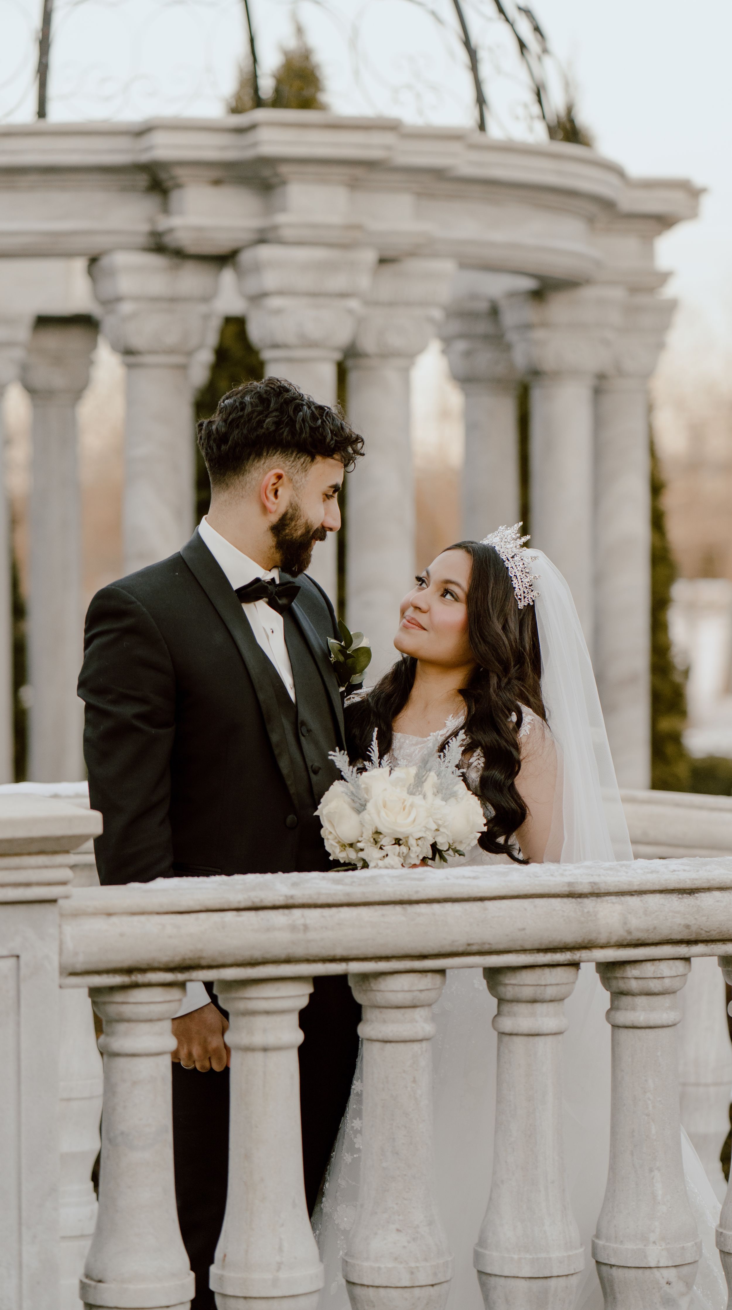 Lifestyle wedding photographer documenting real, unposed moments between a couple during their wedding in Washington DC.
