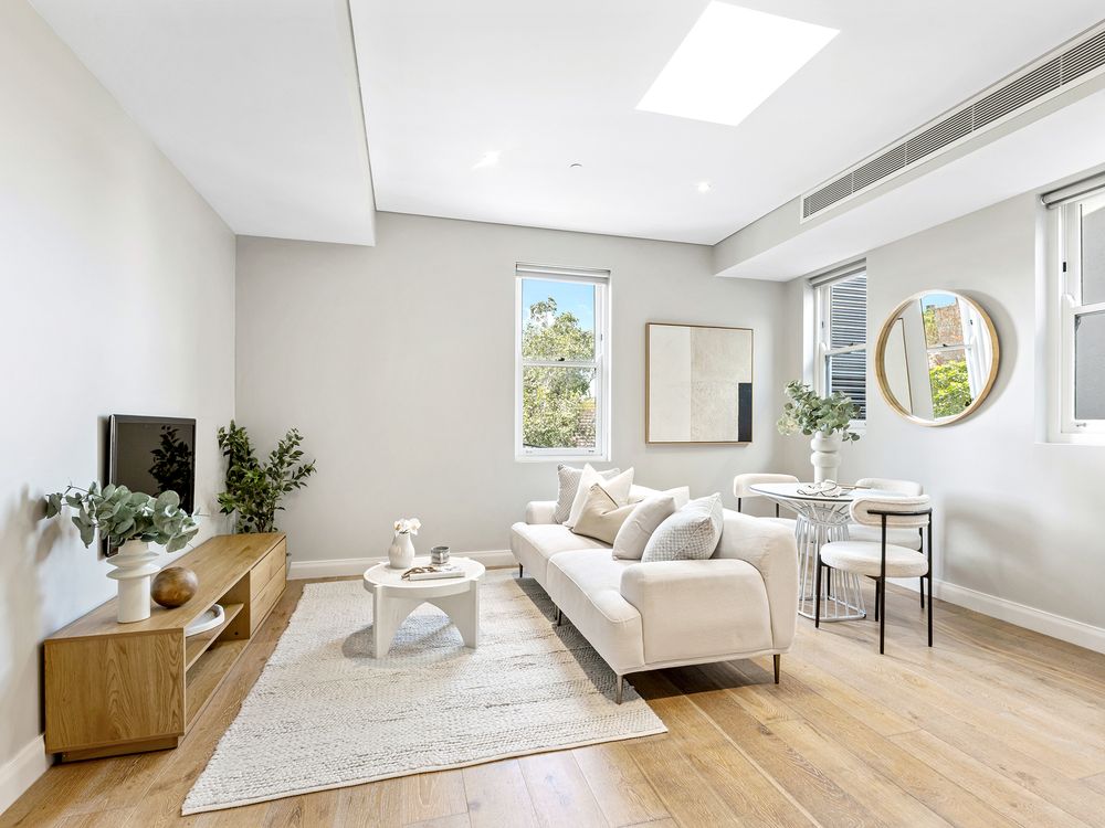 interior shot of a living room in Redfern