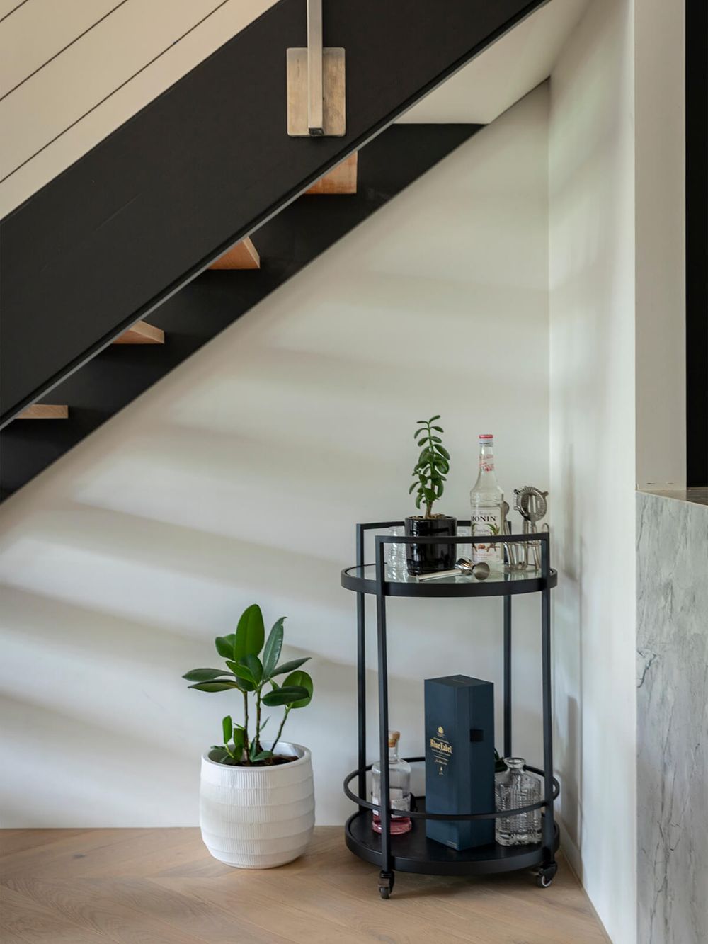Richardson and Wrench Double Bay
Living room lifestyle
Stairwell and drinks trolley