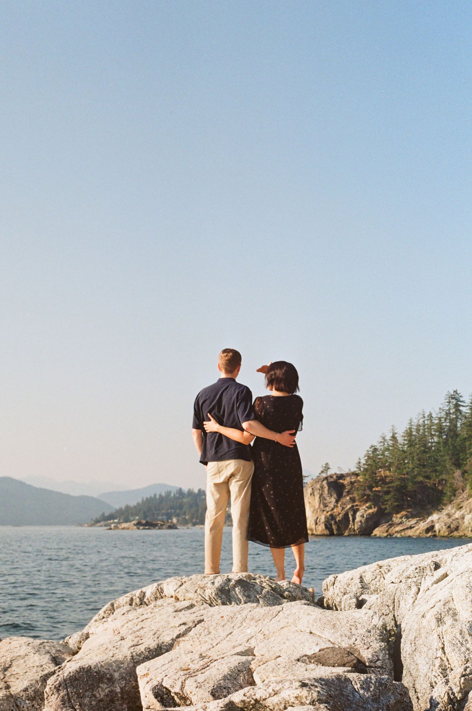 Vancouver Elopement Photographer. Film photography. West Vancouver, BC