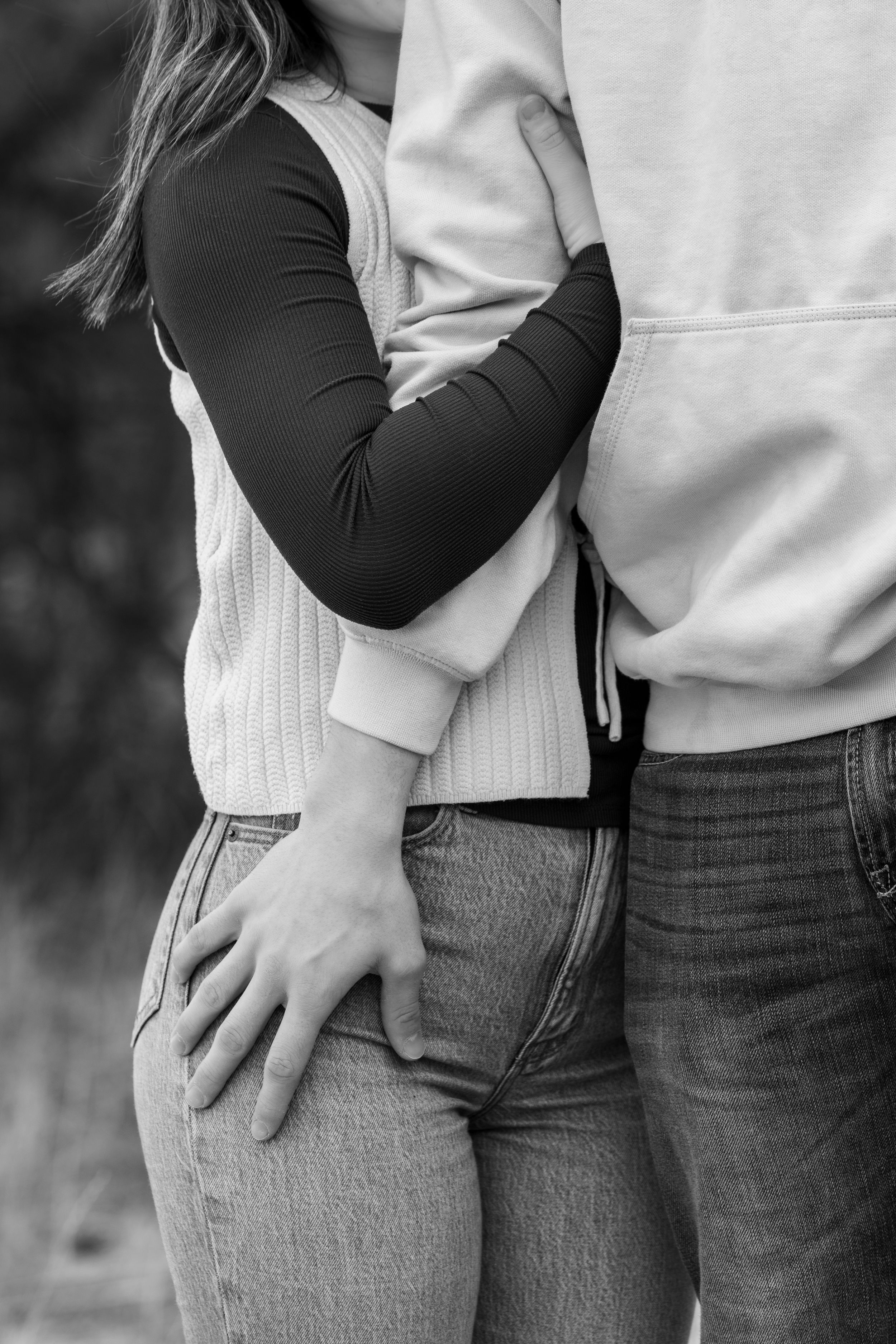 Robert and Stella share a tender moment, radiating love and connection in a beautifully captured couples portrait session.