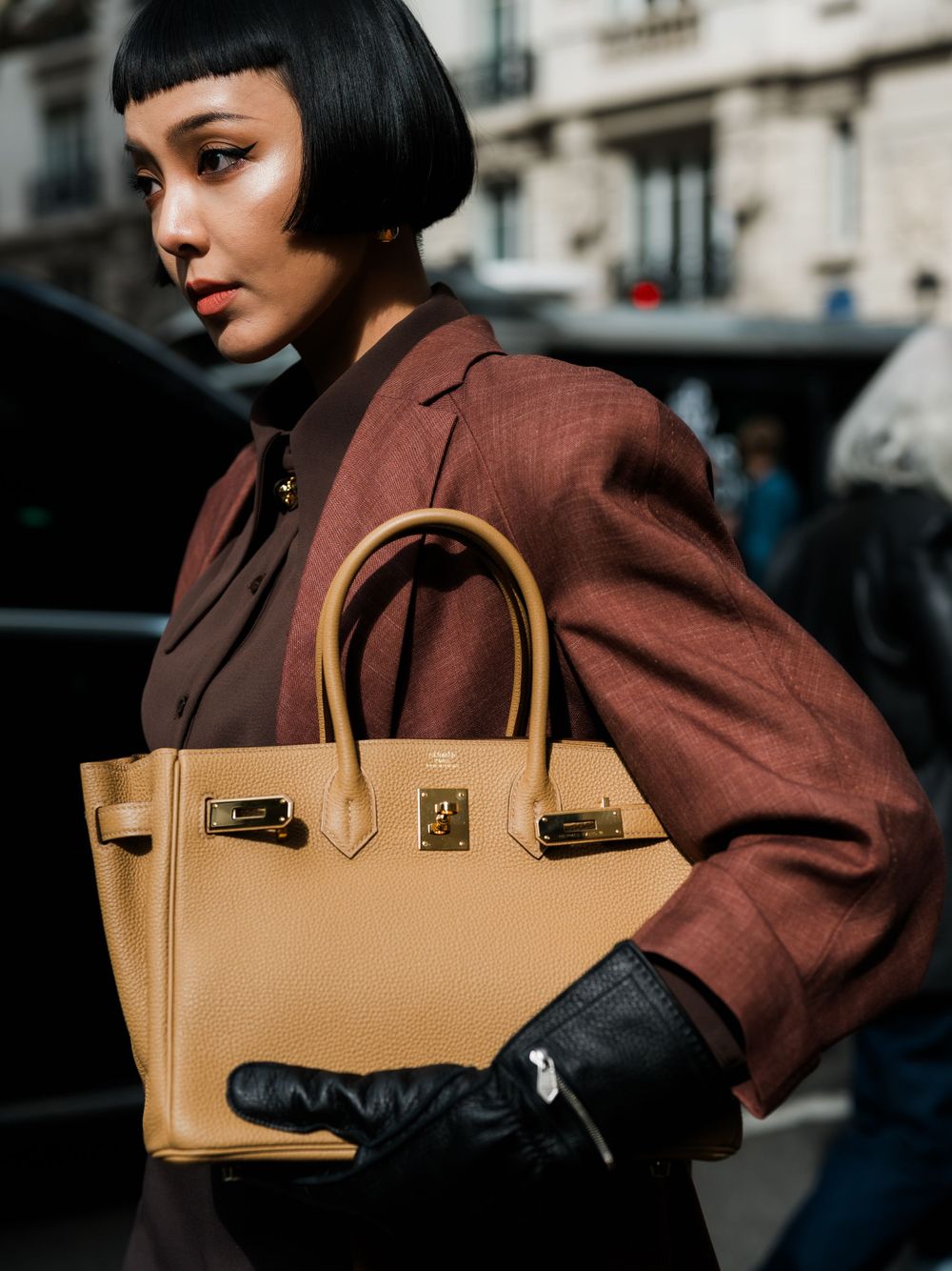 Séance photo portrait exterieur / Fashion Week - Hermes