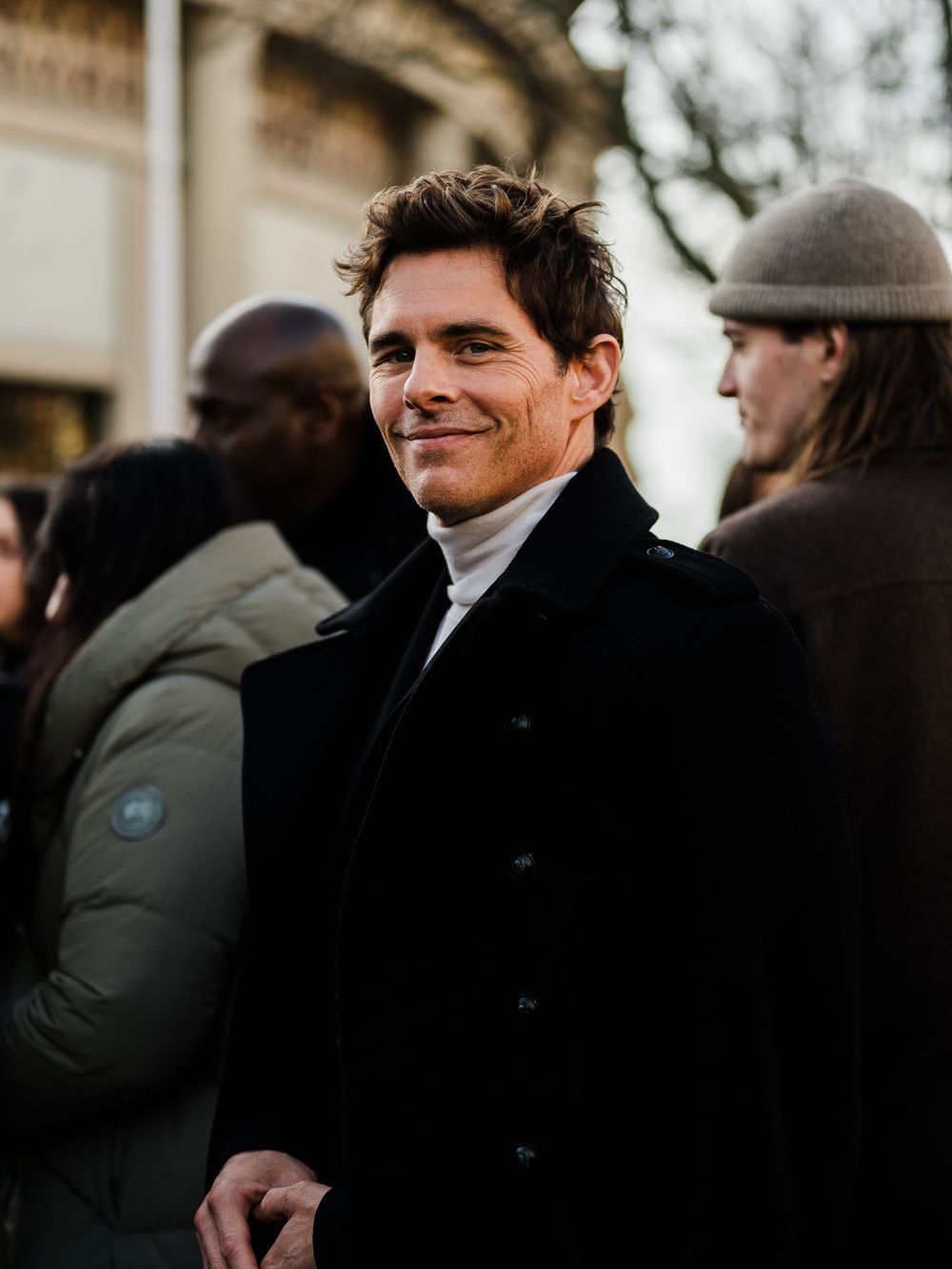 Séance photo portrait exterieur / Fashion Week - James Marsden