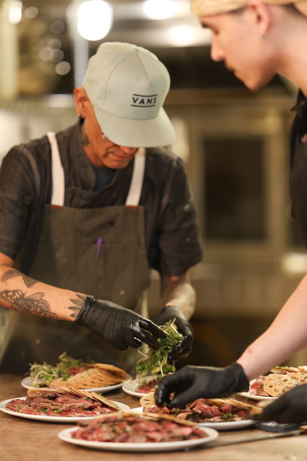 photographer capturing chef at corporate event