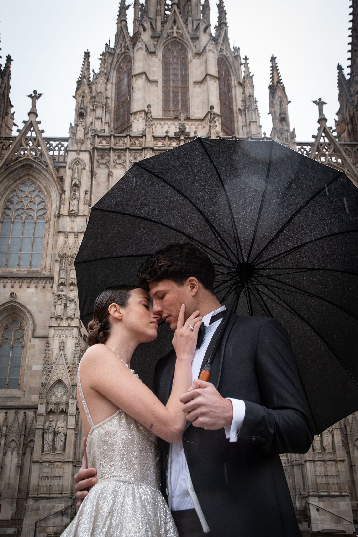 wedding day in  Barcelona
