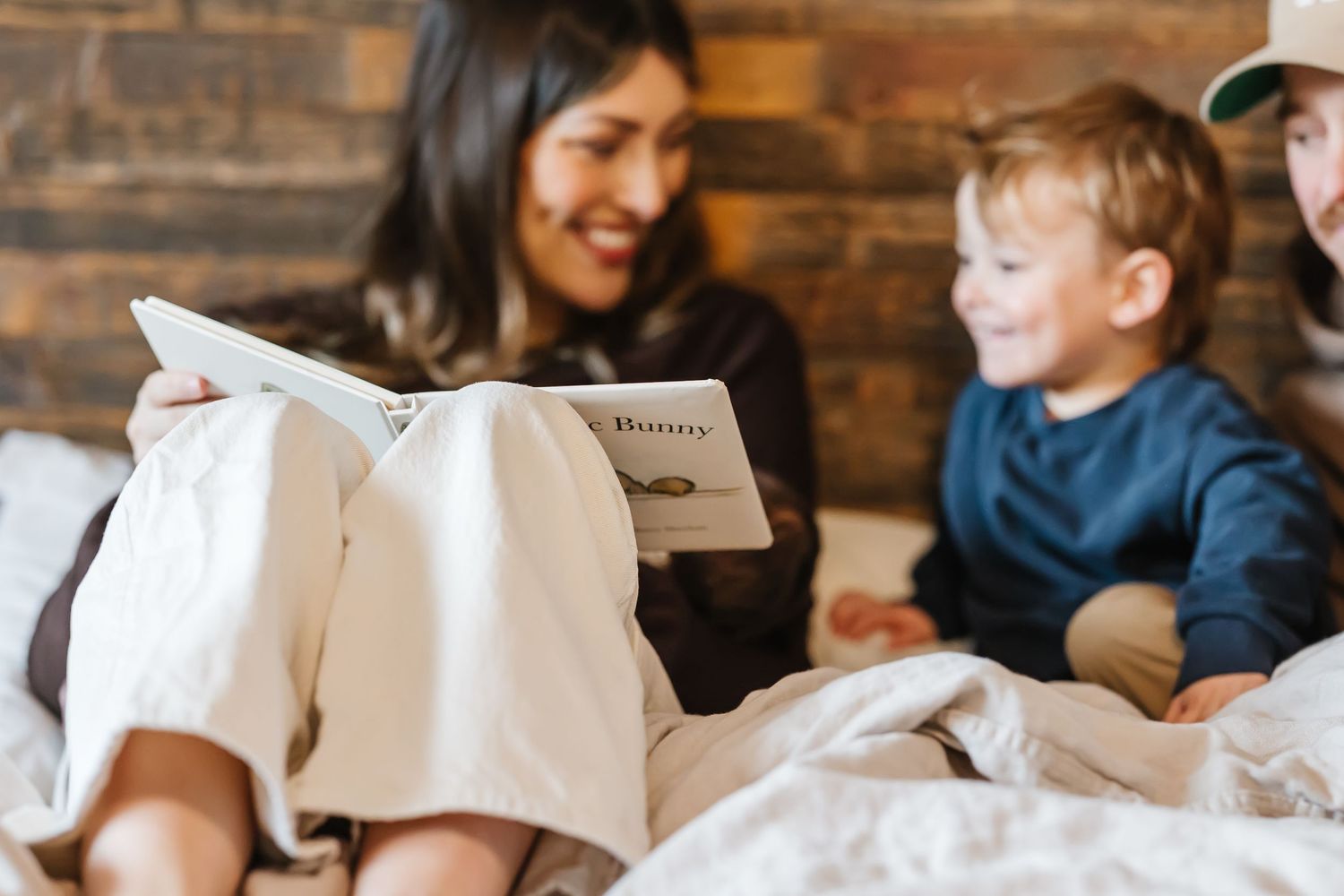 Candid lifestyle photography session for a newborn shoot and siblings in a Kelowna, BC home.