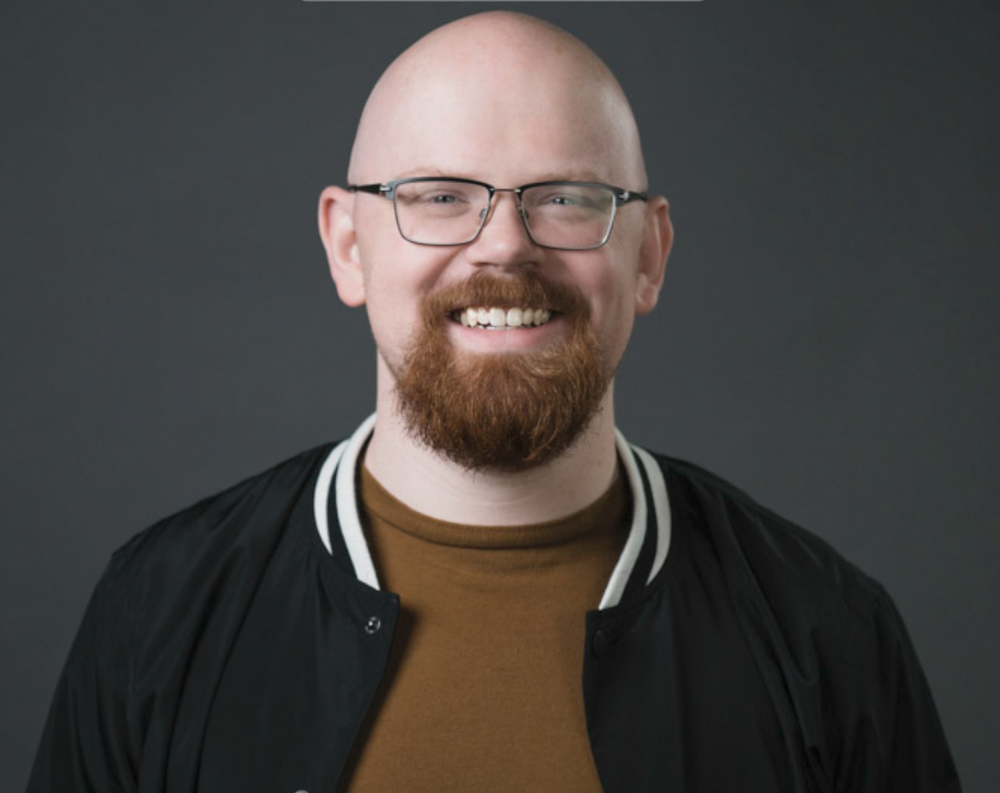 Smiling man headshot