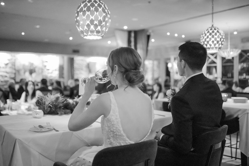 Restaurant e18hteen wedding reception