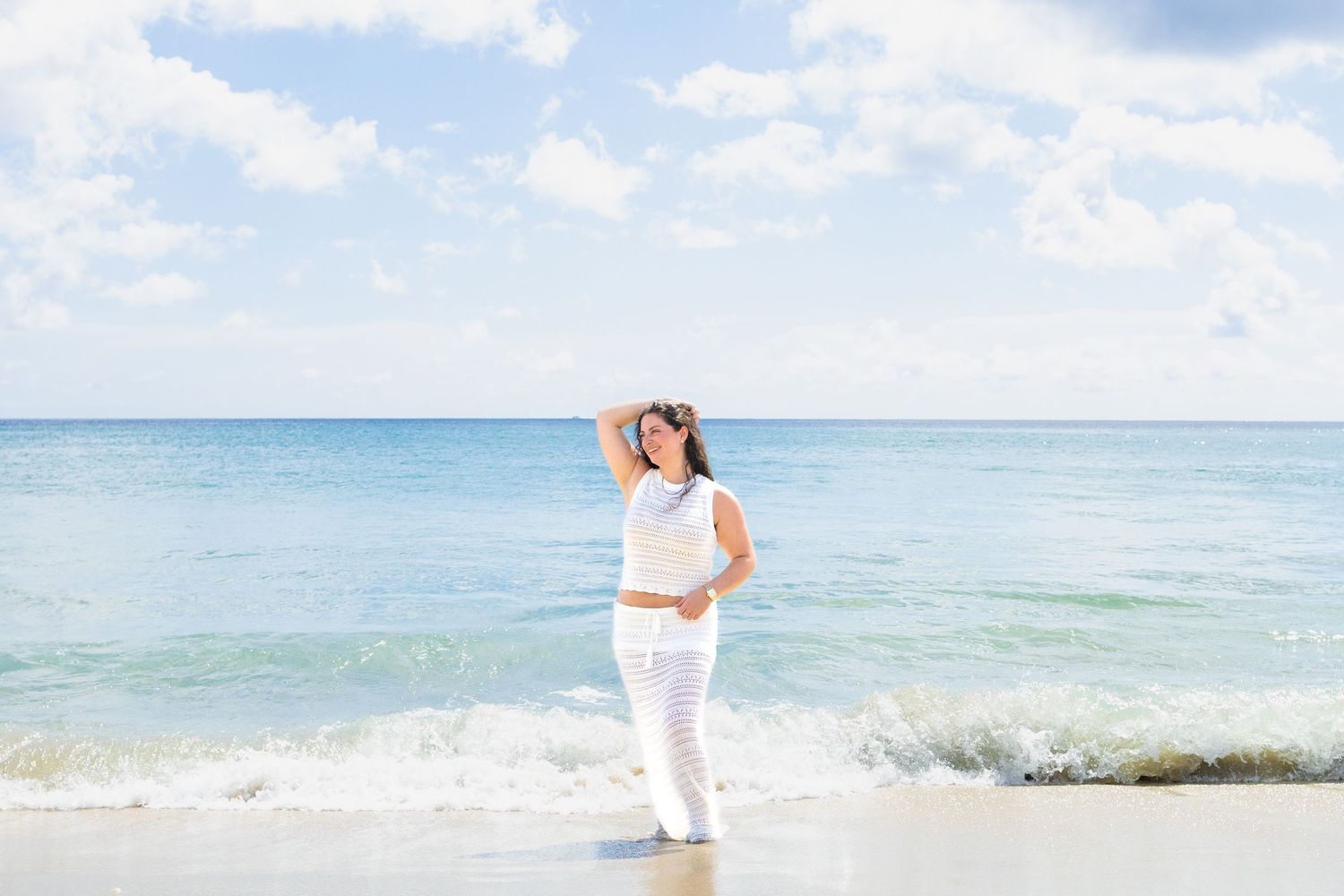 beach portrait photo