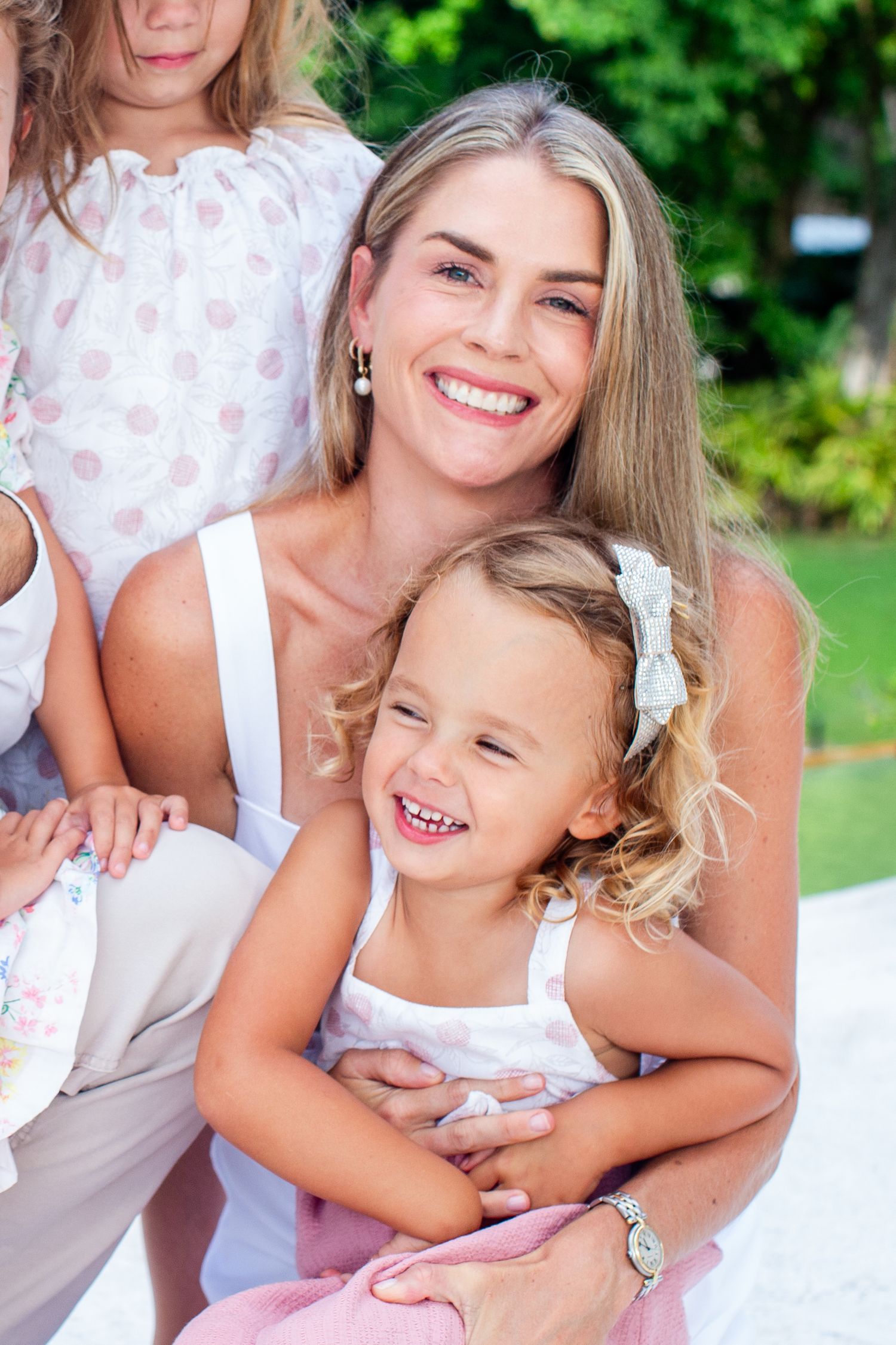 Family portrait. Mother and daughter. Guaynabo, Puerto Rico.