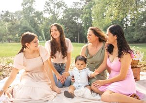 Family photography session in The Woodlands, Texas