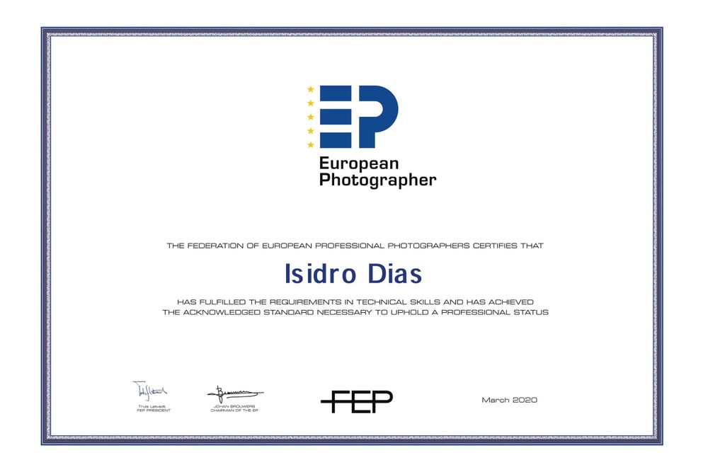 European Photographer Isidro Dias