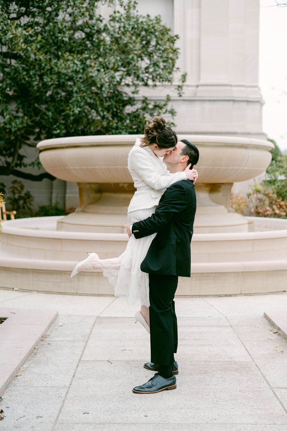 National Gallery of Art Elopement Photos