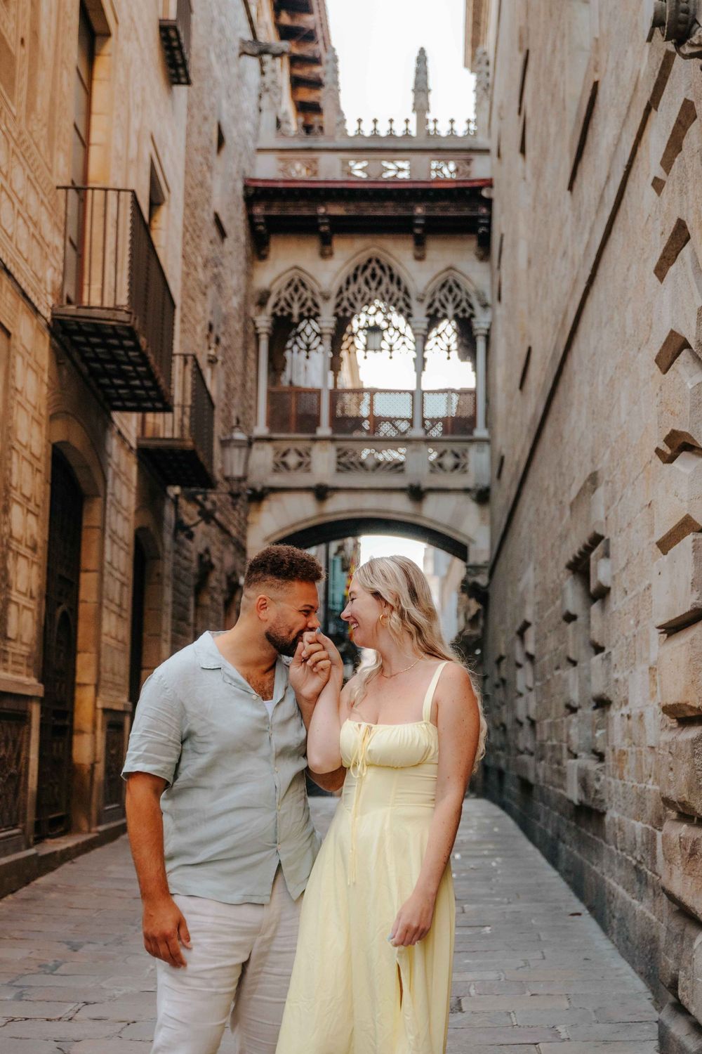 Barcelona proposal and engagement photos