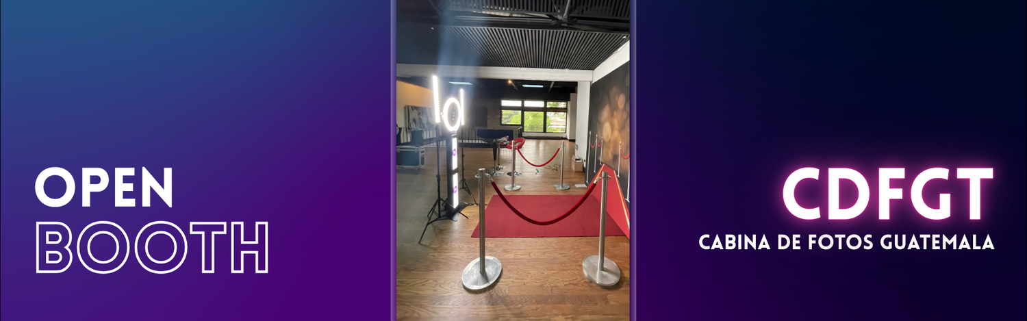 Cabina inflable para fotos en eventos con excelente calidad de imagen