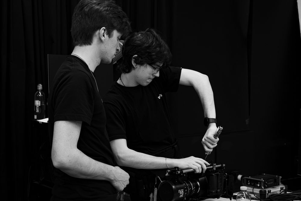 behind the scenes, filmmaking