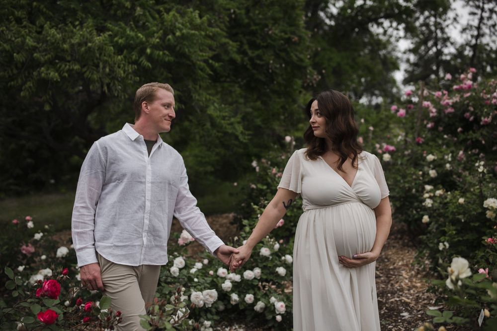 South Okanagan maternity photography capturing the beauty and anticipation of pregnancy in a natural outdoor setting.